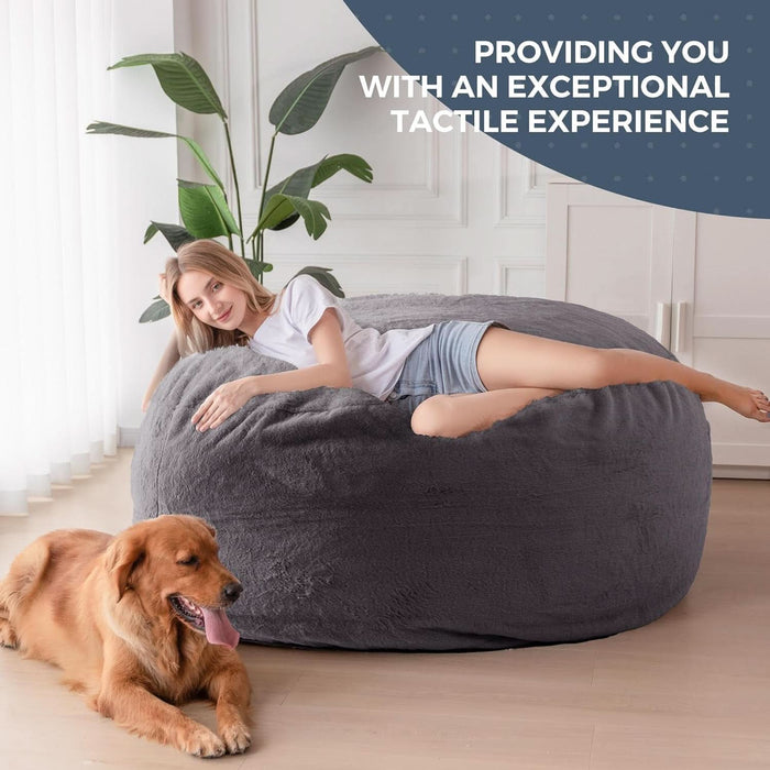 Giant Bean Bag Chair Bed for Adults Convertible Lounger