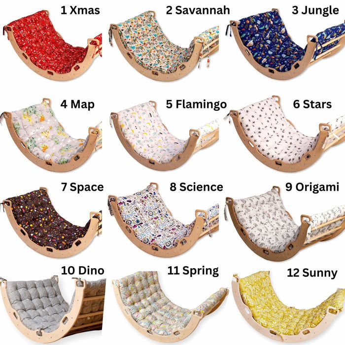 Eco-Friendly Climbing Arch Pillow: Safe, Natural Cushion Design